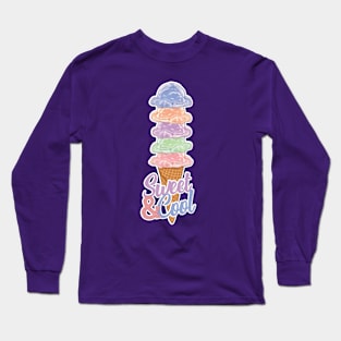 Sweet and Cool Ice Cream Long Sleeve T-Shirt